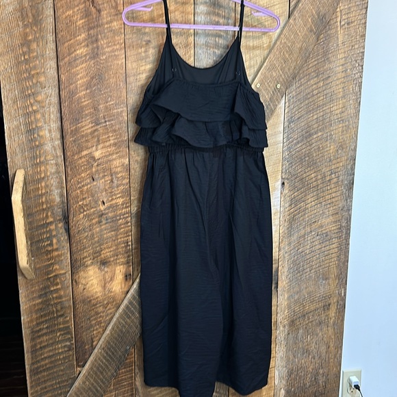 Hem and thread wide leg cropped romper size small - Picture 6 of 7